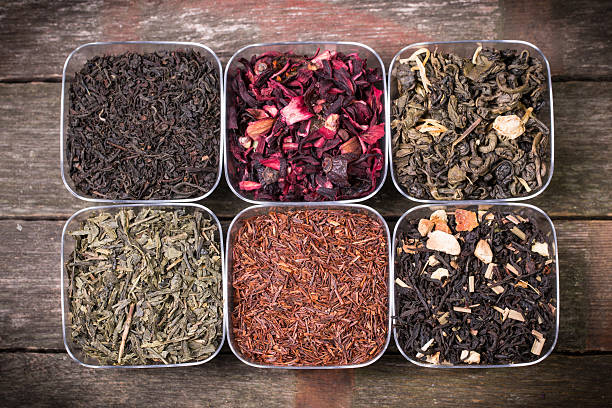 istock assortment of dry tea 474437380
