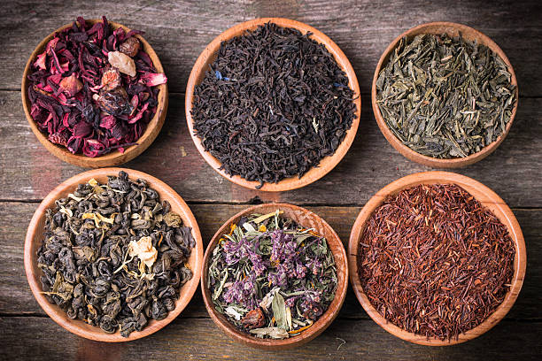 istock assortment of dry tea 474440202
