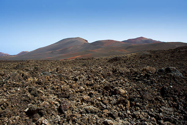 istock Lanzarote Timanfaya Fire Mountains volcanic lava 474440948