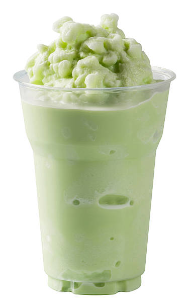 istock Milk cream soda flavored smoothie 474441111