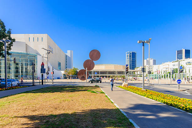 rothschild boulevard, tel-aviv - rothschild - fotografias e filmes do acervo