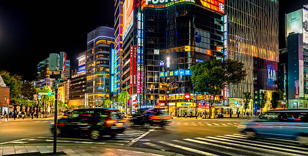 istock Ginza by night, Tokyo 474450336