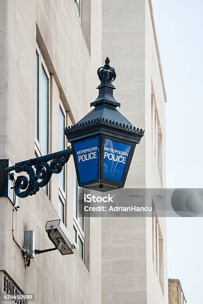 Metropolitan Police Lantern In London Stock Photo - Download Image Now - Metropolitan Police, London - England, Police Force
