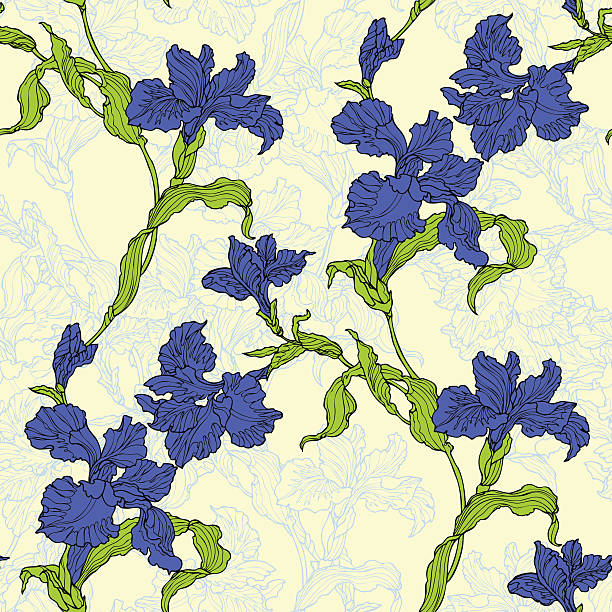 230+ Fleur De Lis Wallpaper Drawing Stock Illustrations, Royalty-Free ...
