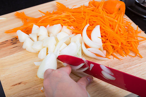 istock Cooking vegetables and fruit salad in kitchen 474451317