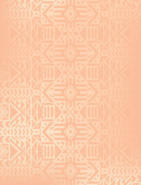 aztec мексиканской бесшовные узор в этническом стиле - part of aztec design element seamless stock illustrations