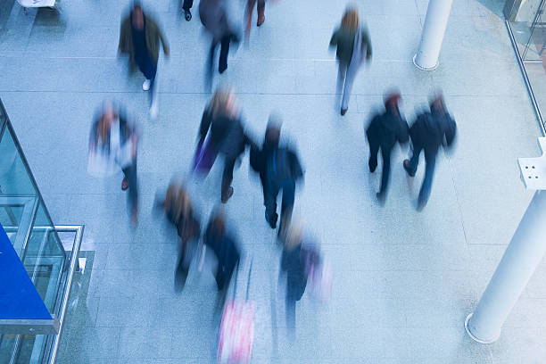 istock People movement, rush hour at King's Cross train station, London 474456893