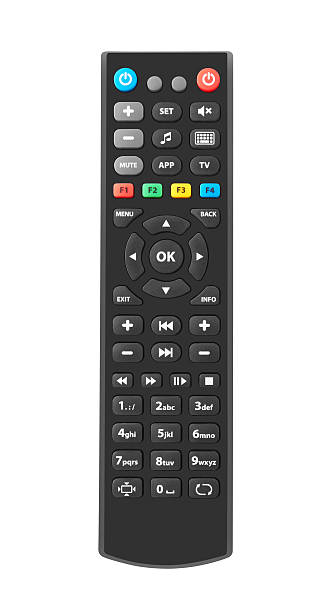 Remote control Remote control isolated on white background remote control stock pictures, royalty-free photos & images