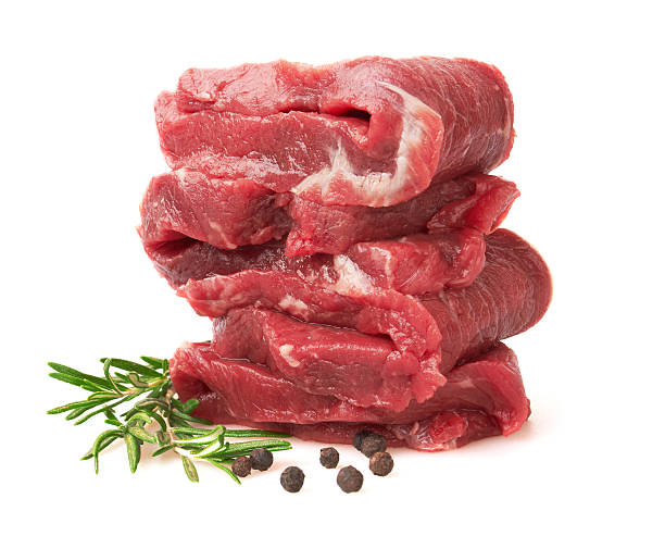 istock Fresh Raw Meat with pepper and rosemary 474458160