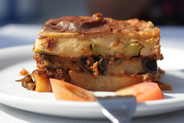 Greek cuisine. Moussaka.