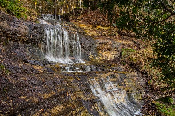 istock Alger Falls Located In Munising, Michigan. 474458684
