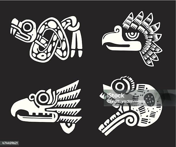 Indian Design Stock Illustration - Download Image Now - Abstract, Animal, Art