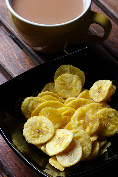 istock Banana Chips  Wafers made from raw Bananas 474460023
