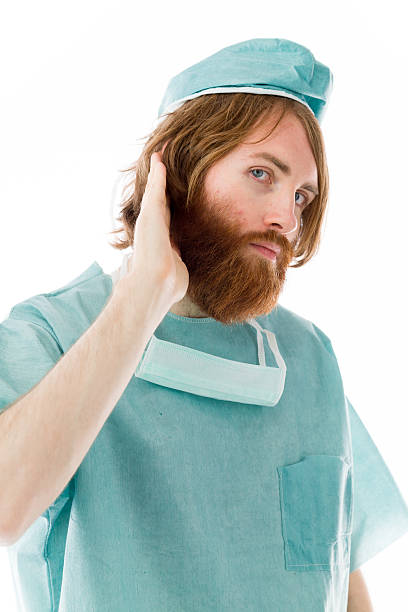 istock model isolated on plain background listening paying attention 474460758