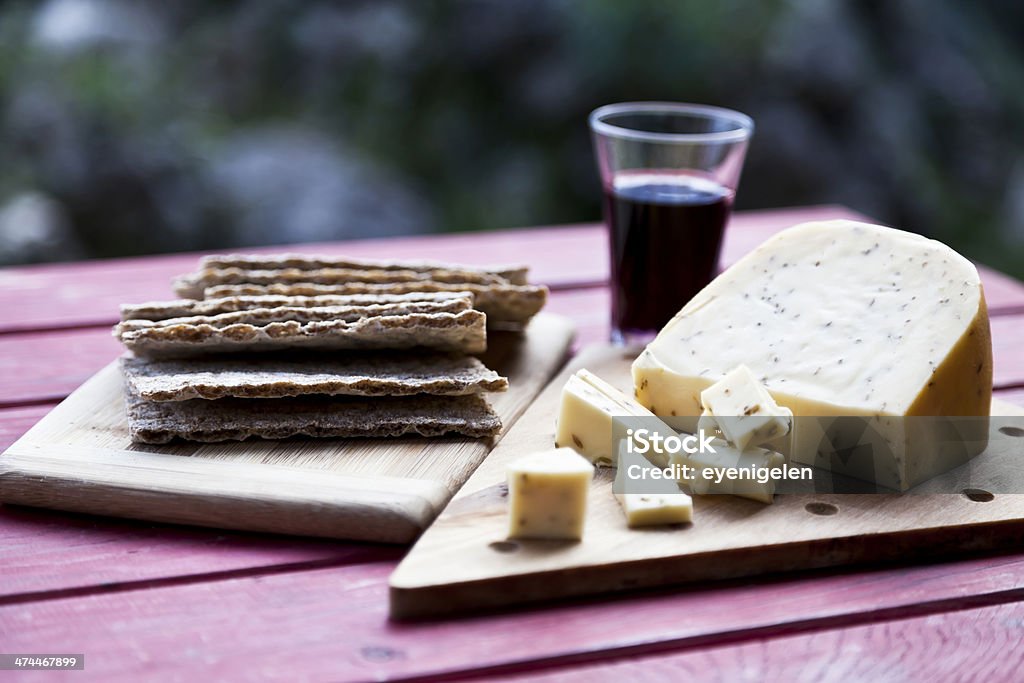 Queijos e vinhos - Foto de stock de Alimentação Saudável royalty-free