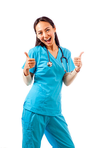 istock Happy Doctor or Nurse 474468195