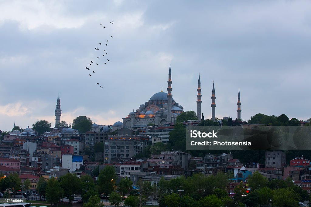 Istanbul Beautiful views of Istanbul.. 2015 Stock Photo