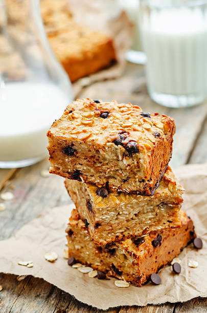 istock pumpkin cinnamon chip oatmeal bars 474471416