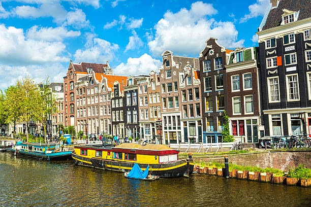 istock Typical Dutch Houses in Amsterdam 474472638