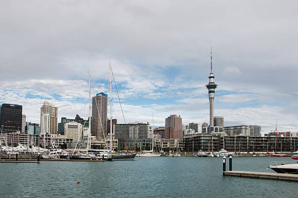 istock View to Auckland sky tower 474476960