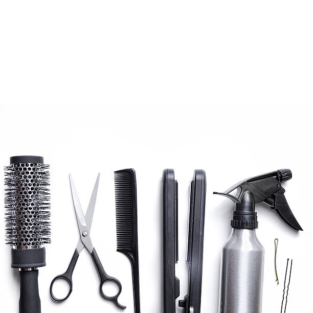 istock hairdressing accessories set isolated with white background down 474477764