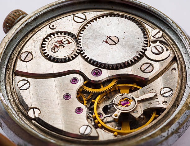 istock Vintage Watch Machinery Macro Detail 474477962