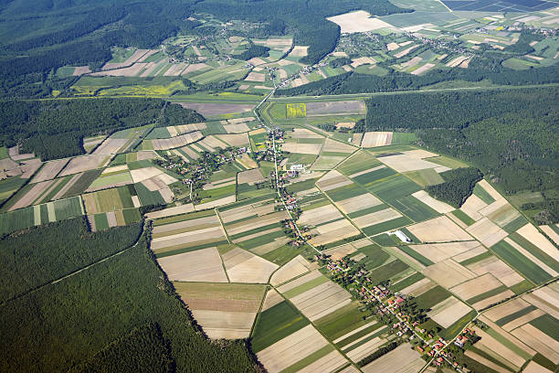 istock Cultivated land, Aerial - Europe 474481043