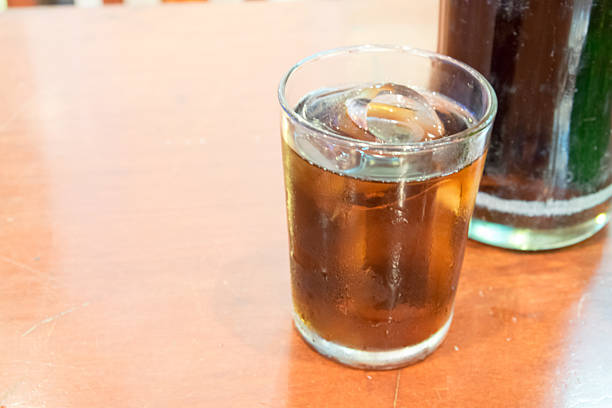 istock glass with ice and Cola 474483966