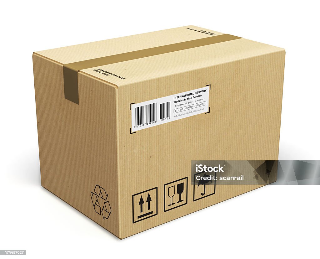 Cardboard box http://img837.imageshack.us/img837/9312/cargosh.jpg  Package Stock Photo