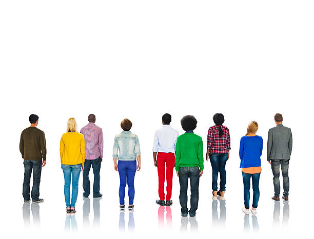 istock Group Of Multi-Ethnic People's Hands On Each Other's Shoulder An 474487574