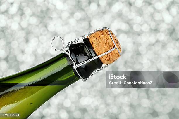 Champagne Stock Photo - Download Image Now - 2015, Alcohol - Drink, Bottle