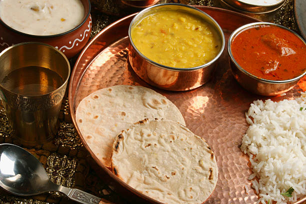 istock Bhakri  a flatbread made of Jowar from Gujarat. 474491913