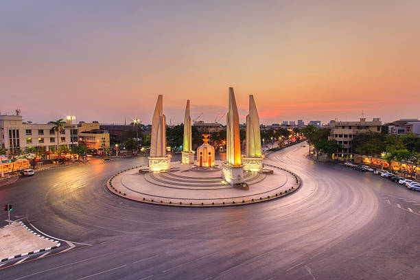 istock Moment of Democracy monument at twilight time 474493014