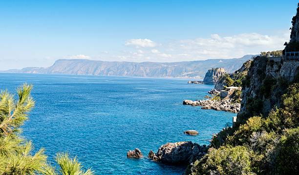 istock A beautiful seascape on the Calabrian coastline. 474493883