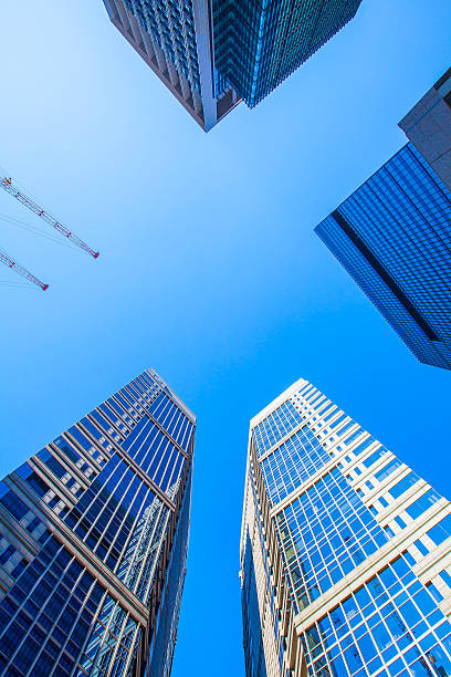 istock Business towers and cranes 474494531