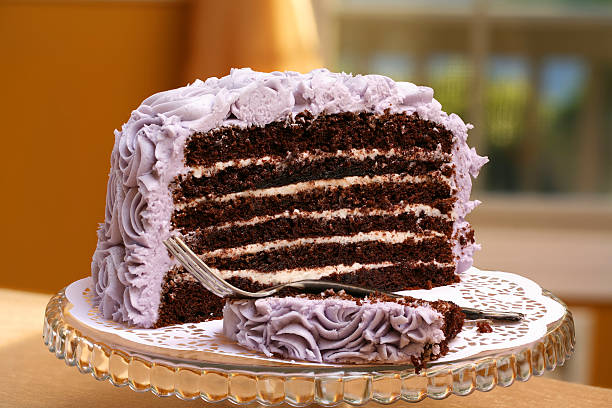 istock Deluxe 6 layer round chocolate butter cream cake 474497796