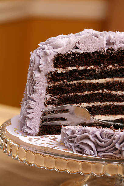 istock Deluxe 6 layer round chocolate butter cream cake 474497822