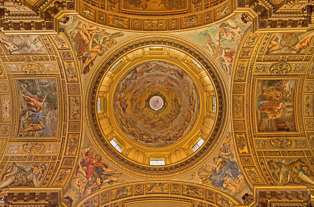 istock Rome - cupola of Basilica di Sant Andrea della Valle 474501340