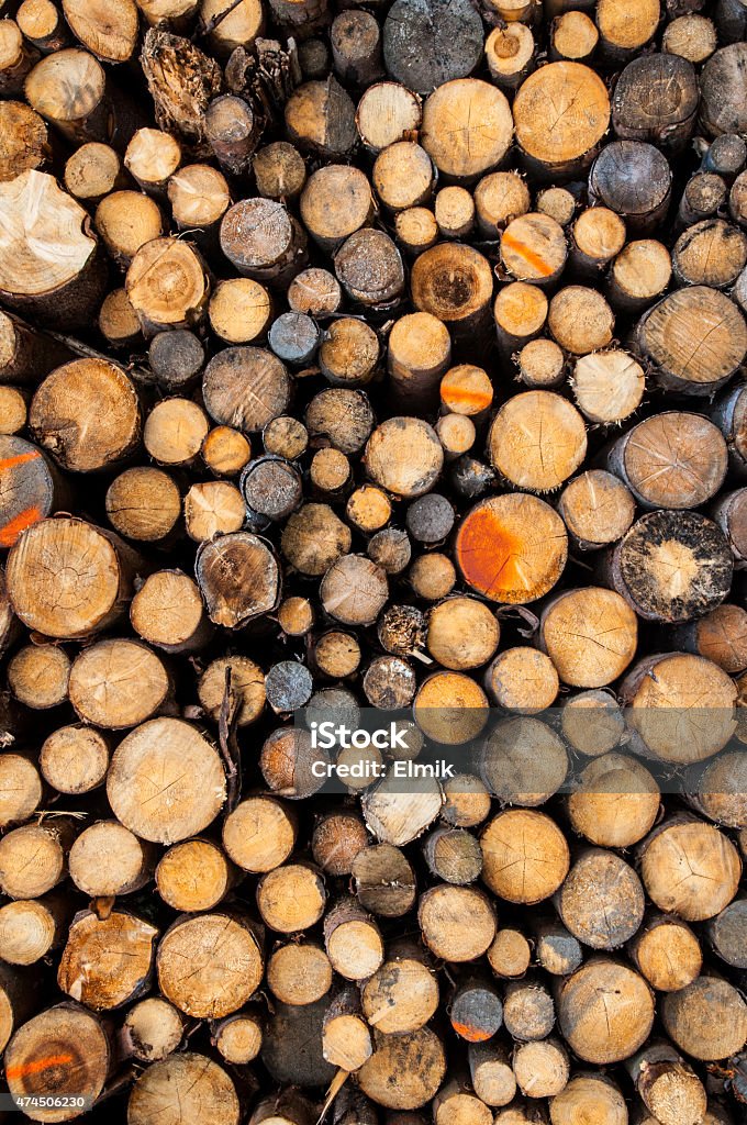 Stack of wood Construction Industry Stock Photo