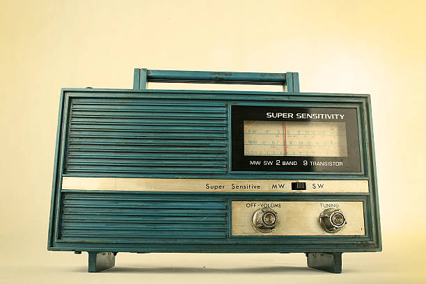 istock Vintage retro radio 474510542