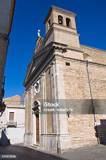 Basilica Church Of St Basilio Troia Puglia Italy Stock Photo - Download Image Now