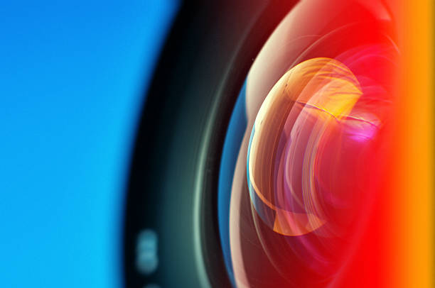 istock Close-up of camera lens 474513150
