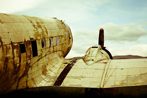 istock remains of a Dakota DC3 aircraft 474520024