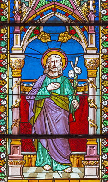 istock Banska Bela - St. Joseph on the windowpane 474520678