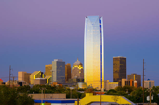 istock Oklahoma City at dusk 474522195
