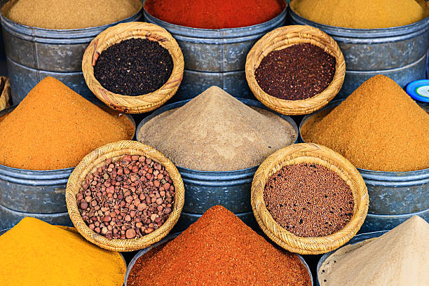 istock Spice market in Marrakech 474522817