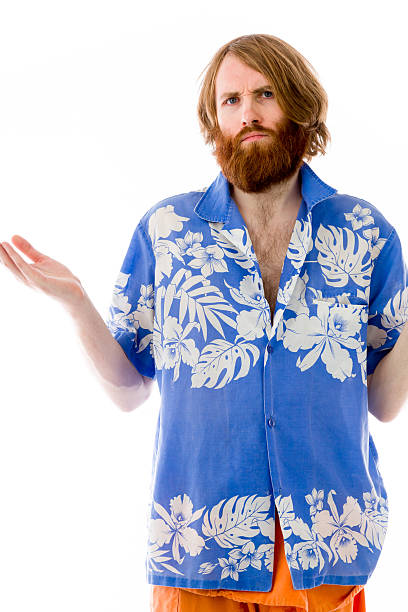 istock model isolated on plain background puzzled confused lost 474523750