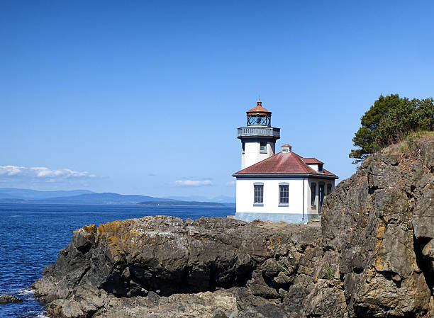 istock Lighthouse on Puget Sound of Washington State 474531092