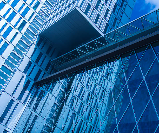 istock Modern architecture: Skyscrapers in Frankfurt, Germany 474537140