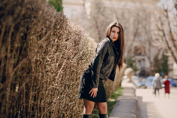 istock Beautiful brunette poses for photos 474541774